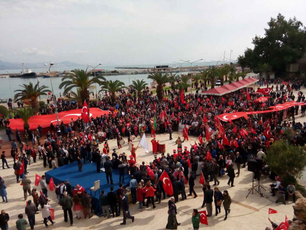 Alanya Zeytin Dalı İçin Tek Yürek..