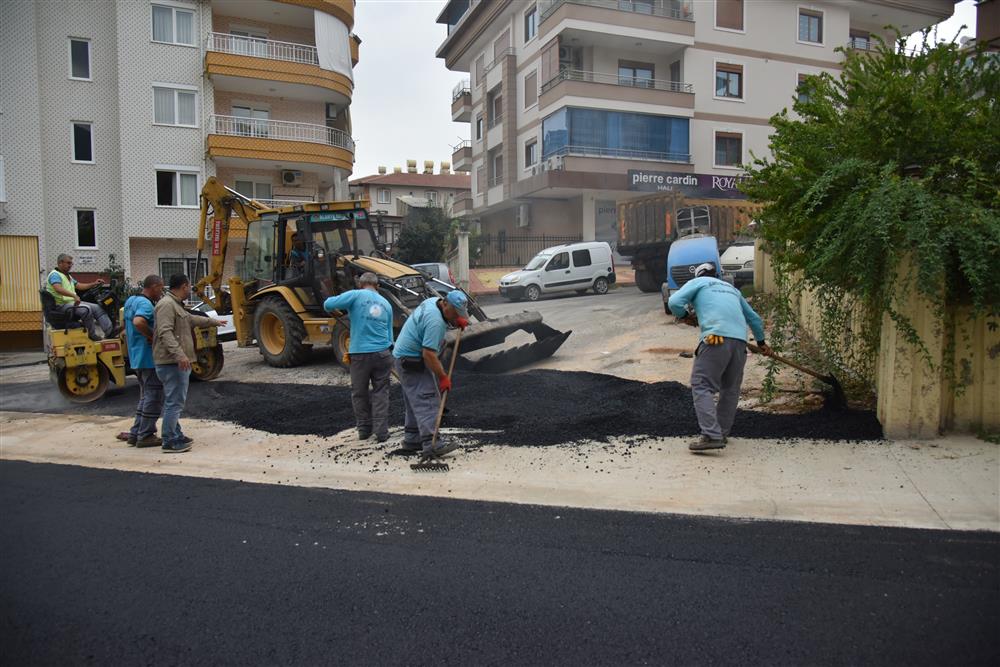 ALANYA BELEDİYESİNDEN HUMMALI ÇALIŞMA.