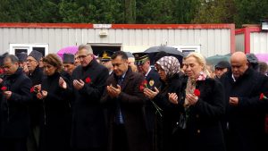 ÇATALCA ALAİYE ŞEHİTLERİMİZİ ANDIK