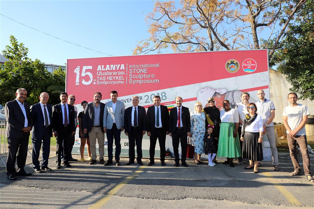 Uluslararası Taş Heykel Sempozyumu Başladı.