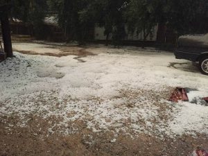 “Alanya’da dolu sürprizi”