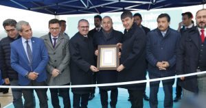 FİNİKE ÖĞRENCİ PANSİYONU’NU DIŞİŞLERİ BAKANI ÇAVUŞOĞLU AÇTI