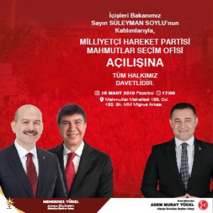 “Bakan Soylu Yarın Alanya’da”