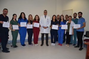 Yoğun Bakım Hemşireliği Eğitimi Tamamlandı..