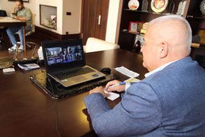 ŞAHİN, LİTVAN BÜYÜKELÇİYLE TELEKONFERANS İLE GÖRÜŞTÜ