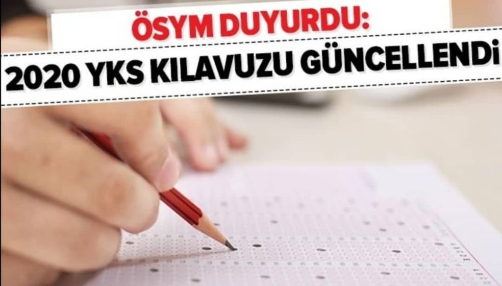 YKS KILAVUZU GÜNCELLENDİ