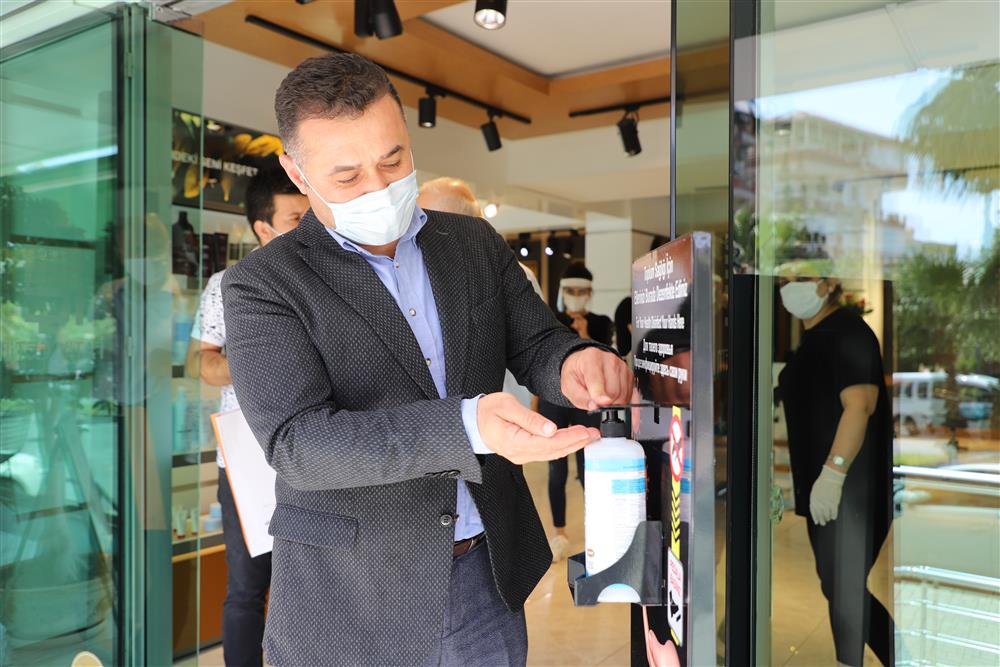 ALANYA BELEDİYESİNDEN KUAFÖRLERE DESTEK PAKETİ