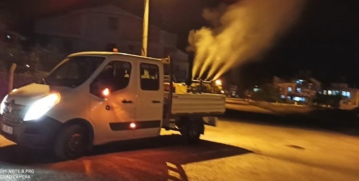 SİVRİSİNEK İLE MÜCADELE TÜM HIZIYLA SÜRÜYOR