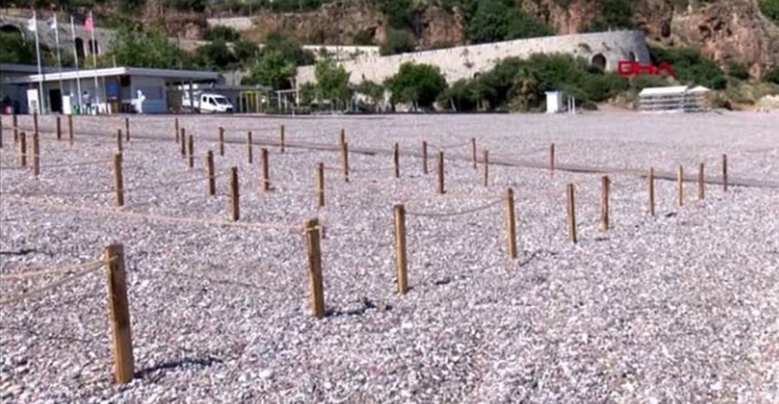 PLAJLAR DA SOSYAL MESAFELİ KORONA TEDBİRLERİ