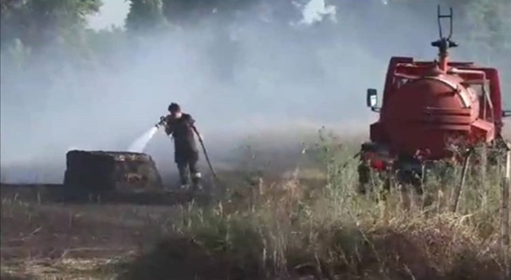 ANIZ YANGINI KORKUTTU