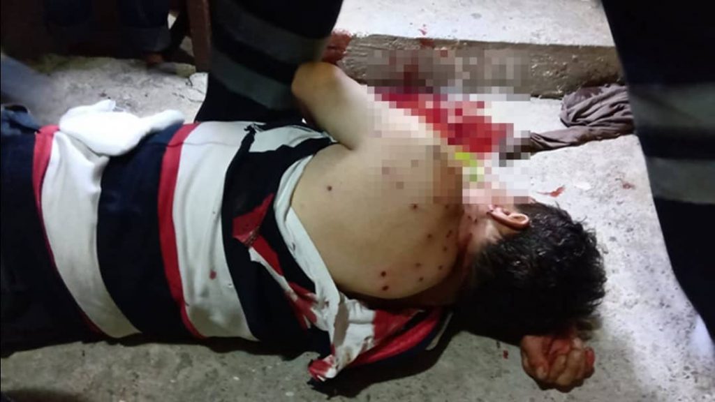 KOMŞU KAVGASINDA KAN AKTI