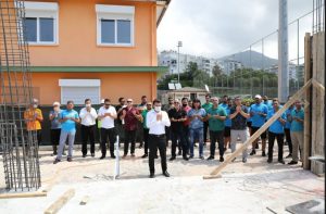 ALANYASPOR’UN YENİ ALT YAPI BİNASI İÇİN DUA EDİLDİ