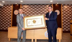 VALİ YAZICI 75 ODA BAŞKANIYLA BİR ARAYA GELDİ