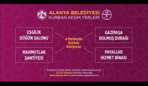 ALANYA BELEDİYESİ KURBAN BAYRAMINA HAZIR