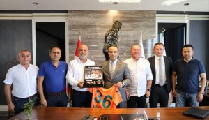 BAŞKAN ÇAVUŞOĞLU’NDAN BAŞSAVCI KESGİN’E ZİYARET