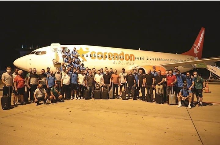 ALANYASPOR KAFİLESİ İSTANBUL’A GİTTİ