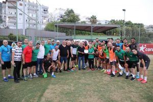 ALANYASPOR’DAN EMEKTAR MEHMET ÇETİN’E PLAKET