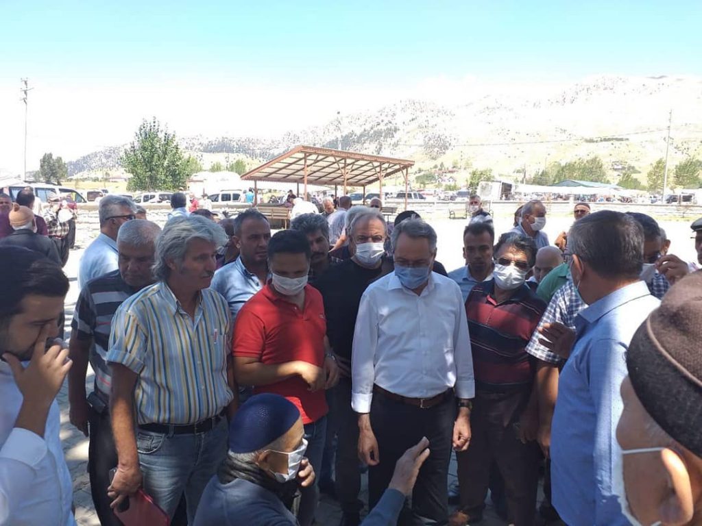 CHP MİLLETVEKİLLERİ İLE YAYLALARI GEZİYOR