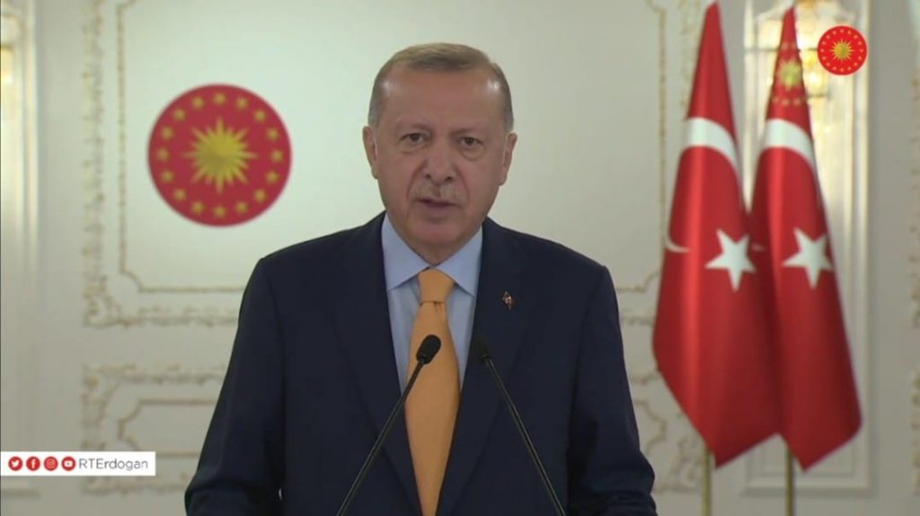 BAŞKAN ERDOĞAN BM GENEL KURULUNDA KONUŞTU