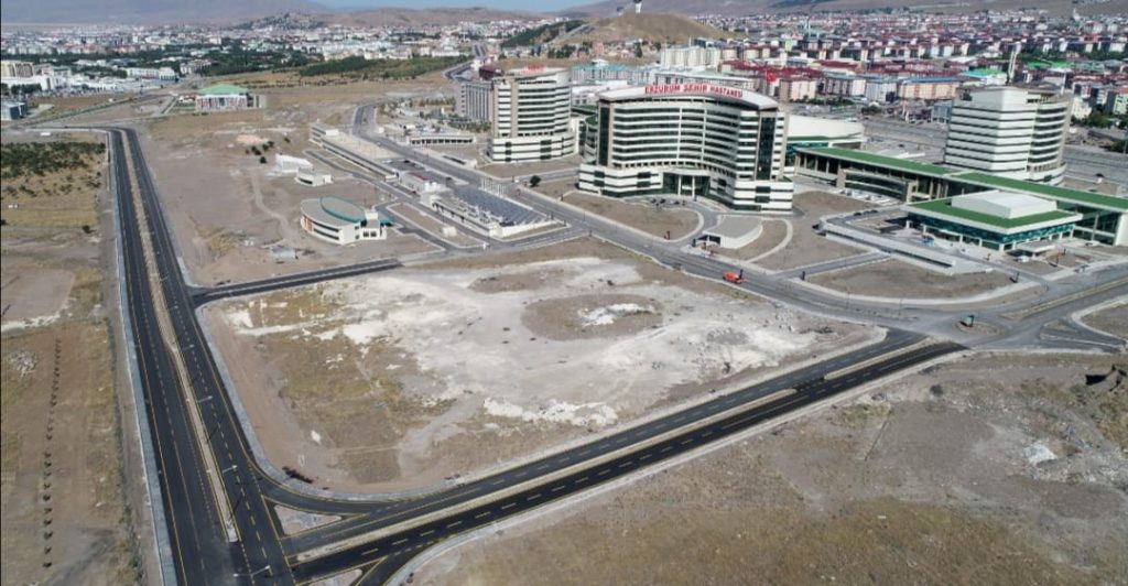 ERZURUM ŞEHİR HASTANESİNİN MUHTEŞEM YOLU