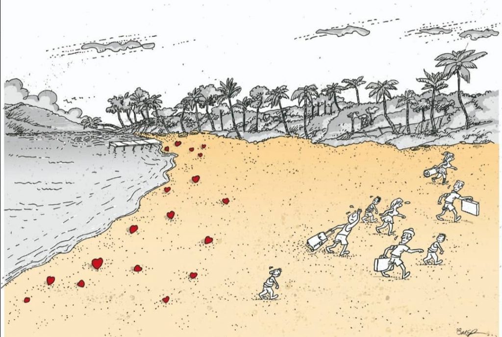 TURİZM İÇİN ÇİZDİLER