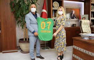 BAŞKAN ÇAVUŞOĞLU’NDAN REKTÖR ÖZKAN’A ZİYARET