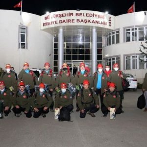 BÜYÜKŞEHİR’İN KURTARMA EKİBİ ASKERİ UÇAKLA İZMİR’E HAREKET ETTİ