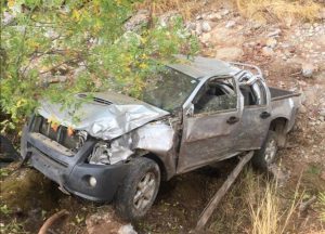 UÇURUMA YUVARLANAN ARAÇTA 1 KİŞİ ÖLDÜ