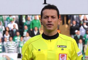 GÖZTEPE-ALANYASPOR MAÇINDA DÜDÜK VOLKAN BAYARSLAN’DA