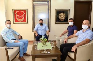 MÜSİAD’DAN BAŞKAN YÜCEL’E GEÇMİŞ OLSUN ZİYARETİ