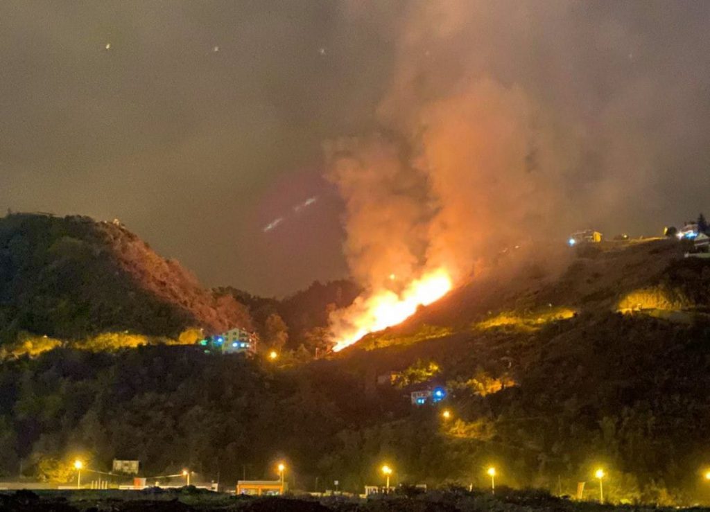 PKK İŞ BAŞINDA ŞİMDİ DE TRABZON’DA YANGIN