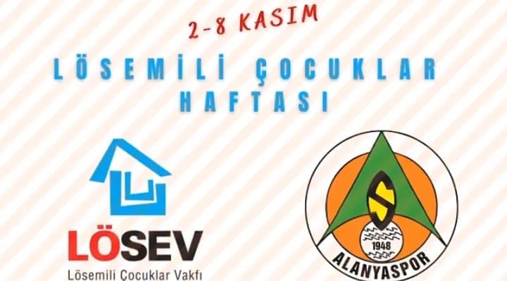 ALANYASPOR’DAN LÖSEMİLİ ÇOCUKLARA DESTEK