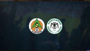 ALANYASPOR-KONYASPOR MAÇI BUGÜN