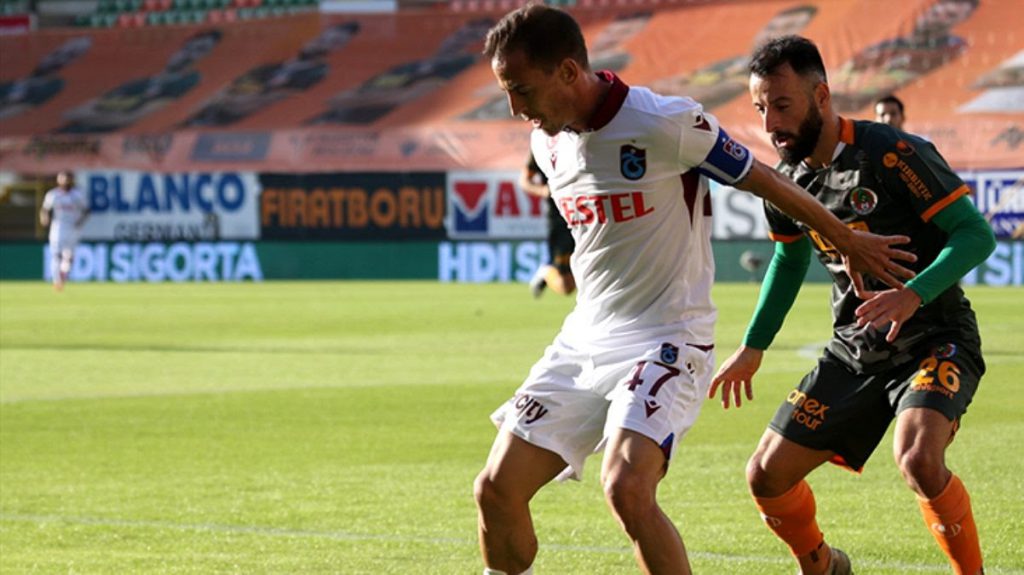 ALANYASPOR’LA TRABZONSPOR YENİŞEMEDİ