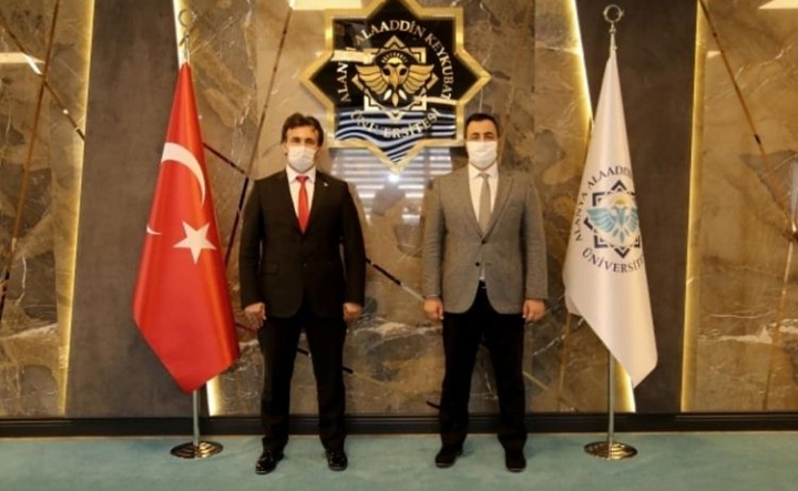 MİLLİ EĞİTİM MÜDÜRÜNDEN REKTÖRE ZİYARET