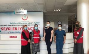 KIZILAY’DAN MORAL ZİYARETİ