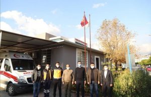 BAŞKAN TOKLU SAĞLIK ÇALIŞANLARINI UNUTMADI