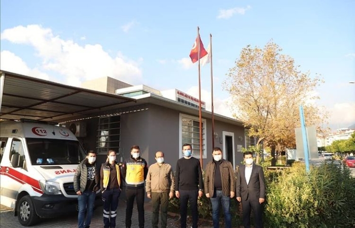 BAŞKAN TOKLU SAĞLIK ÇALIŞANLARINI UNUTMADI