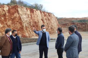 BAŞKAN TOKLU YENİ ÇEVRE YOLU’NDA İNCELEMELERDE BULUNDU