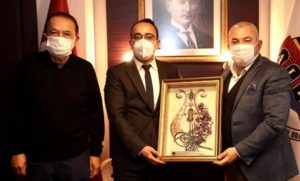 BAŞSAVCI KESGİN VEDA ZİYARETLERİNE DEVAM EDİYOR