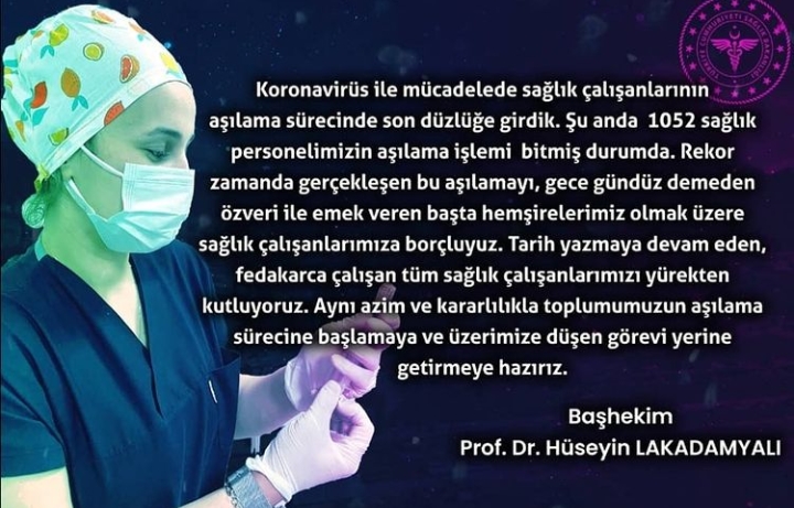 AŞI İÇİN BÜTÜN HAZIRLIKLAR TAMAM