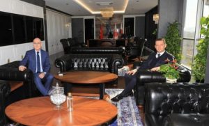 KAYMAKAM ÜRKMEZER’DEN HAYIRLI OLSUN ZİYARETİ