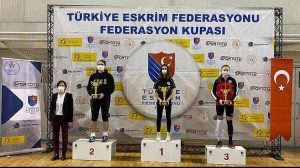 ALANYASPOR’LU ESKRİMCİLER ANKARA’DAN ŞAMPİYONLUK KUPASIYLA DÖNDÜ