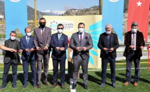 ALKÜ SPOR TESİSİ AÇILDI