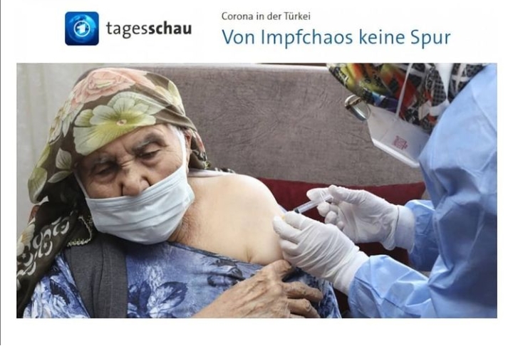 ALMANYA’DAN AŞI İLE İLGİLİ TÜRKİYE’YE ÖVGÜ