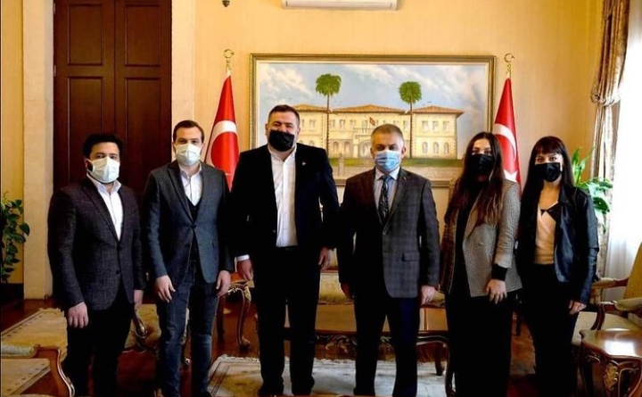 ALANYALI KARADENİZLİLERDEN VALİ YAZICI’YA ZİYARET