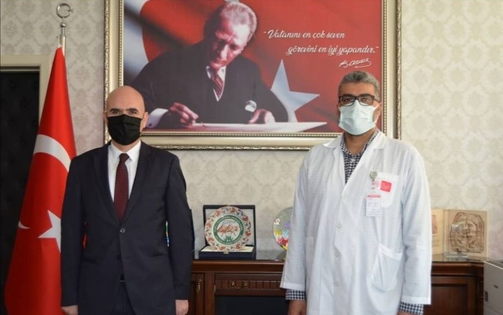 BAŞSAVCI’DAN BAŞHEKİM’E ZİYARET