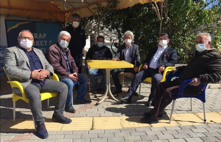 CHP DERTLİ ESNAFIN YANINDA