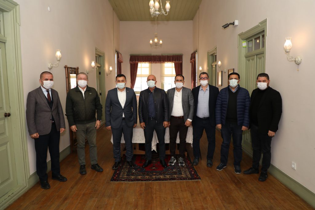 ALANYASPOR’DAN BAŞKAN YÜCEL’E ZİYARET