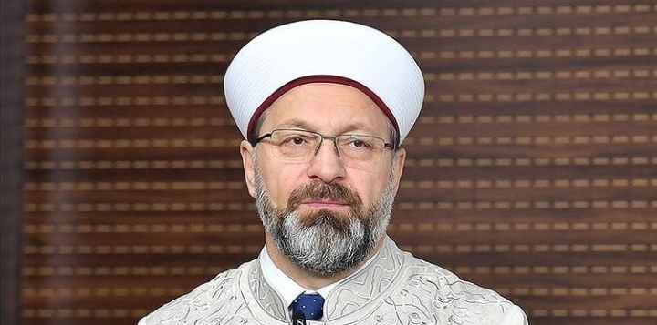 DİYANET İŞLERİ BAŞKANI ERBAŞ KORONA’YA YAKALANDI